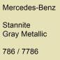 Preview: Mercedes-Benz, Stannite Gray Metallic, 786 / 7786.